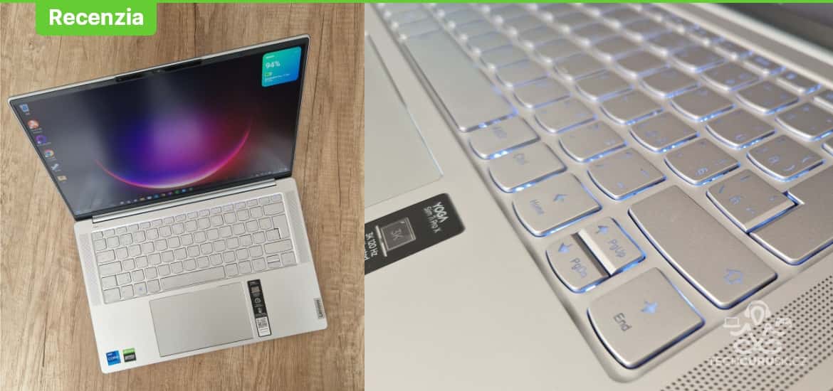 TEST: Lenovo Yoga Slim 7i Pro X. Jeden a pol kilový notebook s RTX 3050