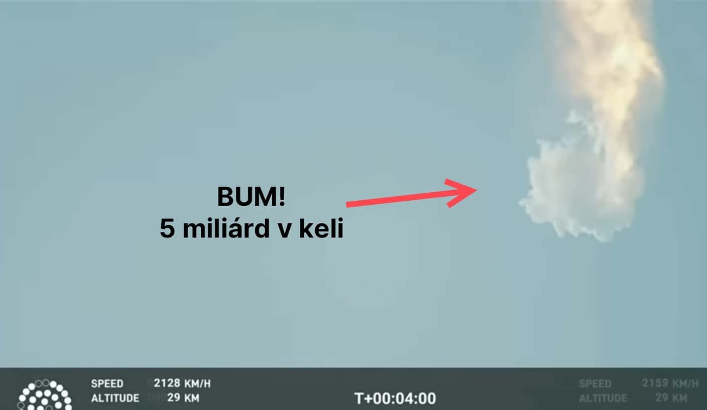 Výbuch Muskovej Starship pri teste bol úmyselný