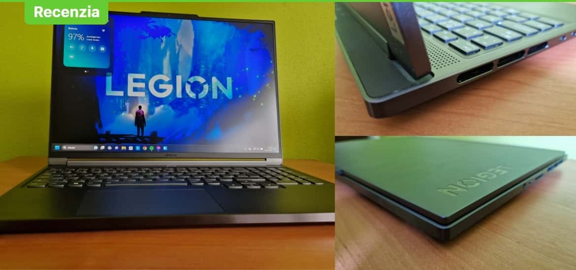 TEST: Dlhodobo som používal Lenovo Legion S7. Herný notebook s RTX 3060 v tenkom tele? Takto to dopadlo