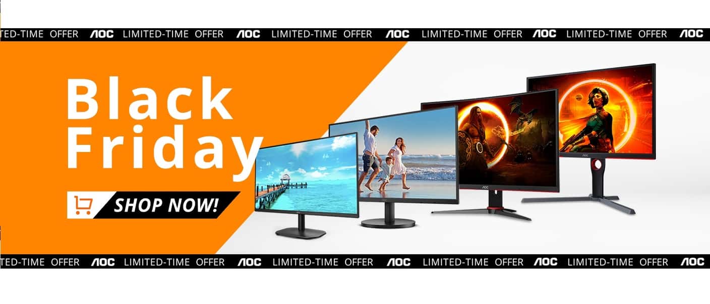 AGON by AOC oznámilo vzrušující Black Friday nabídku na herní monitory