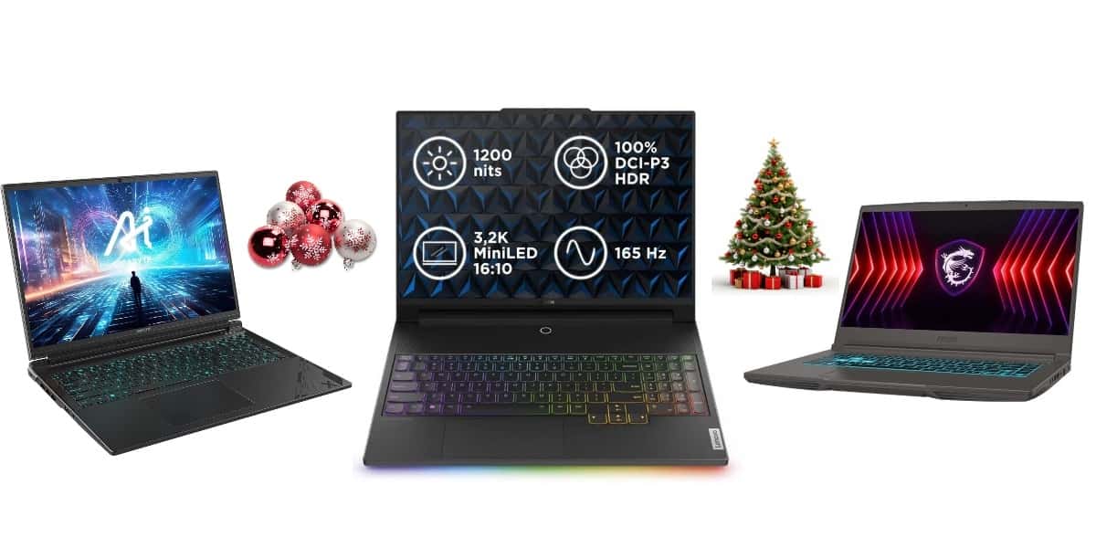 TIPY na vianočné darčeky od TechGuru: Herné notebooky