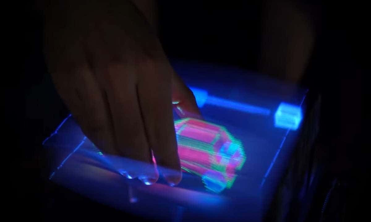 3D hologramy, ktorých sa môžete dotknúť